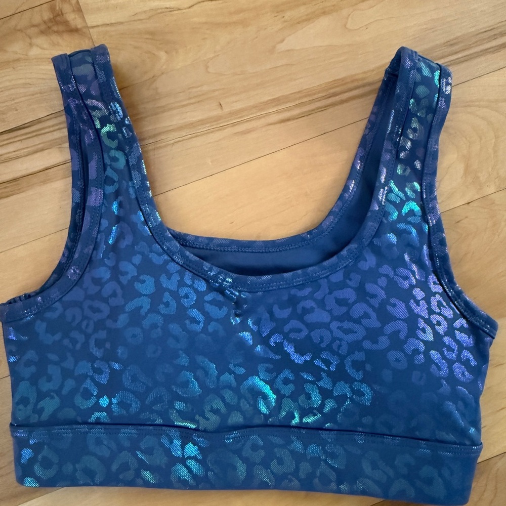 ZYIA Active Small (padded) Dark Blue Activewear Top